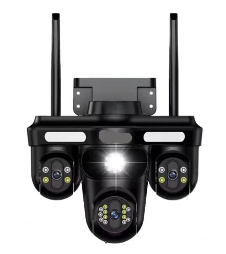 Camera de Supraveghere Conexiune WIFI 3 Lentile 12 MP Vedere Panoramica Night vision